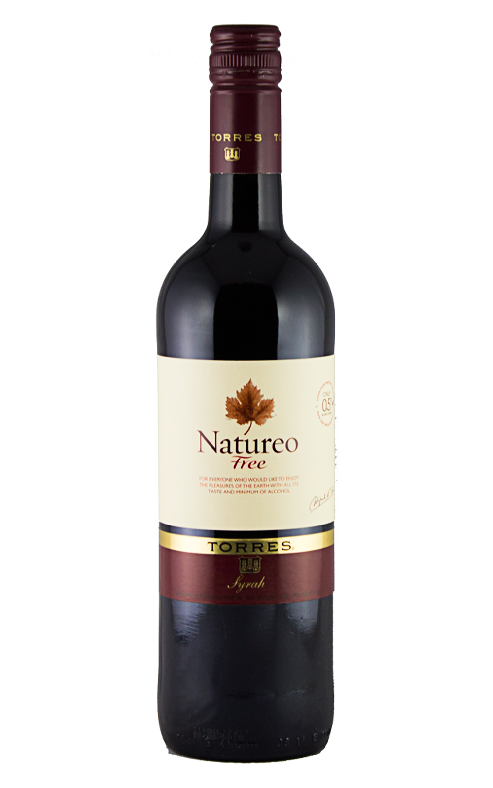 Torres Natureo Tinto Syrah NV 多利士酒廠 歡沁 去酒精紅葡萄酒