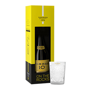 Torres-10 Brandy Gift Pack (With 1 Glass)