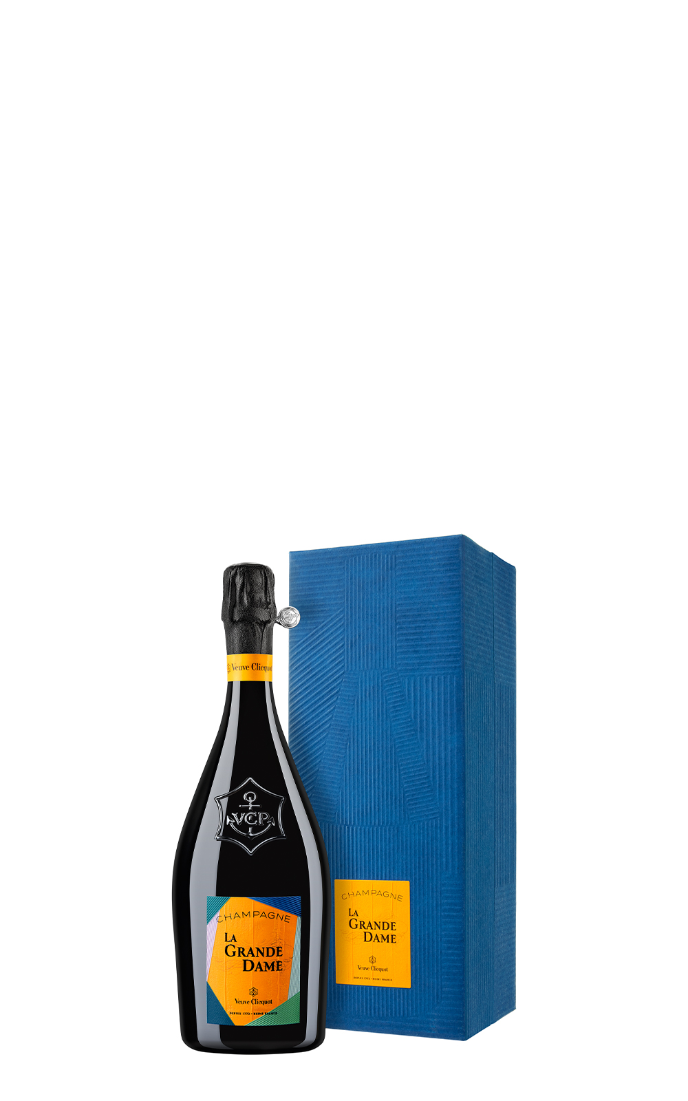 Maison Veuve Clicquot La Grande Dame × Paola Paronetto Brut Millesime Gift Box Soft Blue 2015 凱歌香檳 貴婦 × 陶藝師寶拉 年份不甜香檳 靜謐藍禮盒