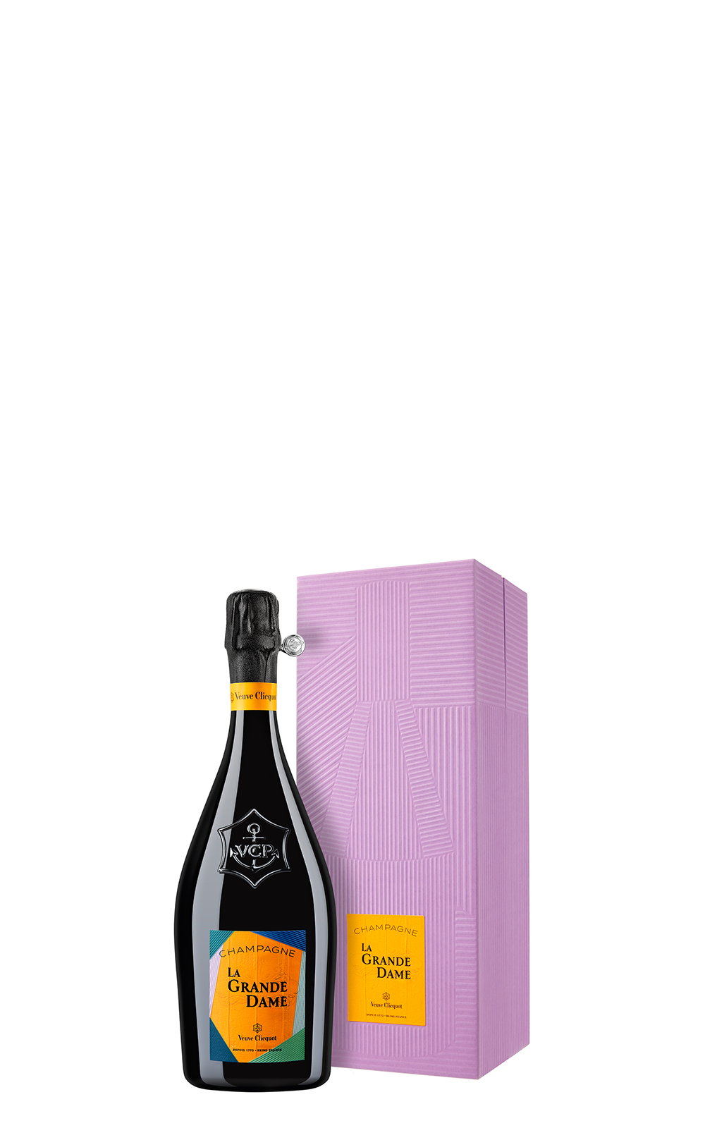 Maison Veuve Clicquot La Grande Dame × Paola Paronetto Brut Millesime Gift Box Purple 2015 凱歌香檳 貴婦 × 陶藝師寶拉 年份不甜香檳 薄暮紫禮盒