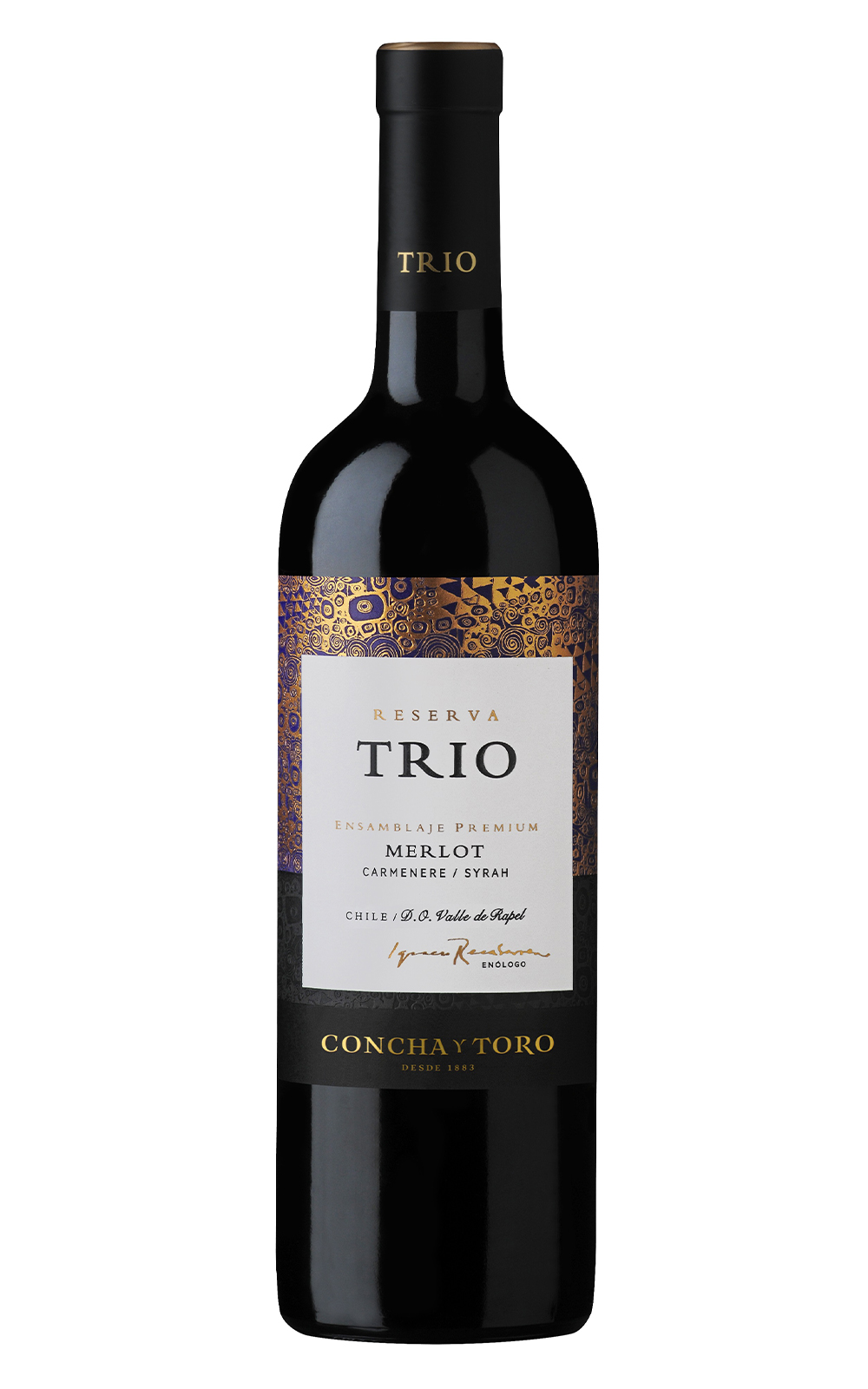 Vina Concha y Toro Trio Merlot Carmenere Syrah 2014 孔雀酒廠 三重奏 MCS紅酒