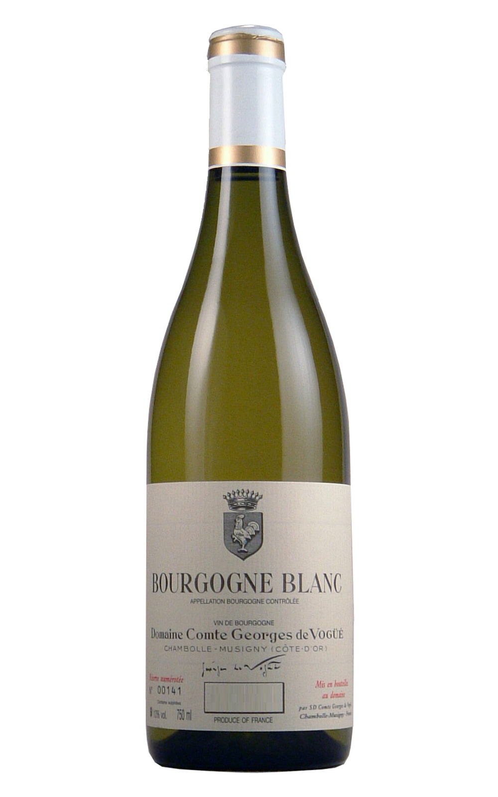 Domaine Comte Georges de Vogue Bourgogne Blanc 2010 時尚喬治伯爵酒莊 布根地白酒