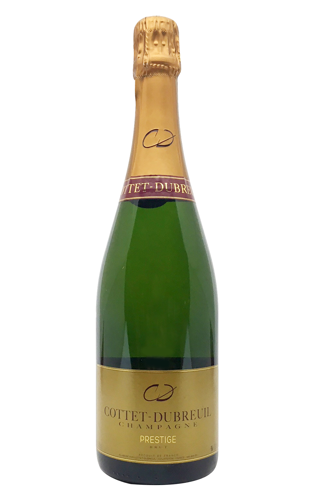 Champagne Cottet Dubreuil Cuvee Prestige Brut NV 蔻特 杜柏依香檳 頂級不甜香檳