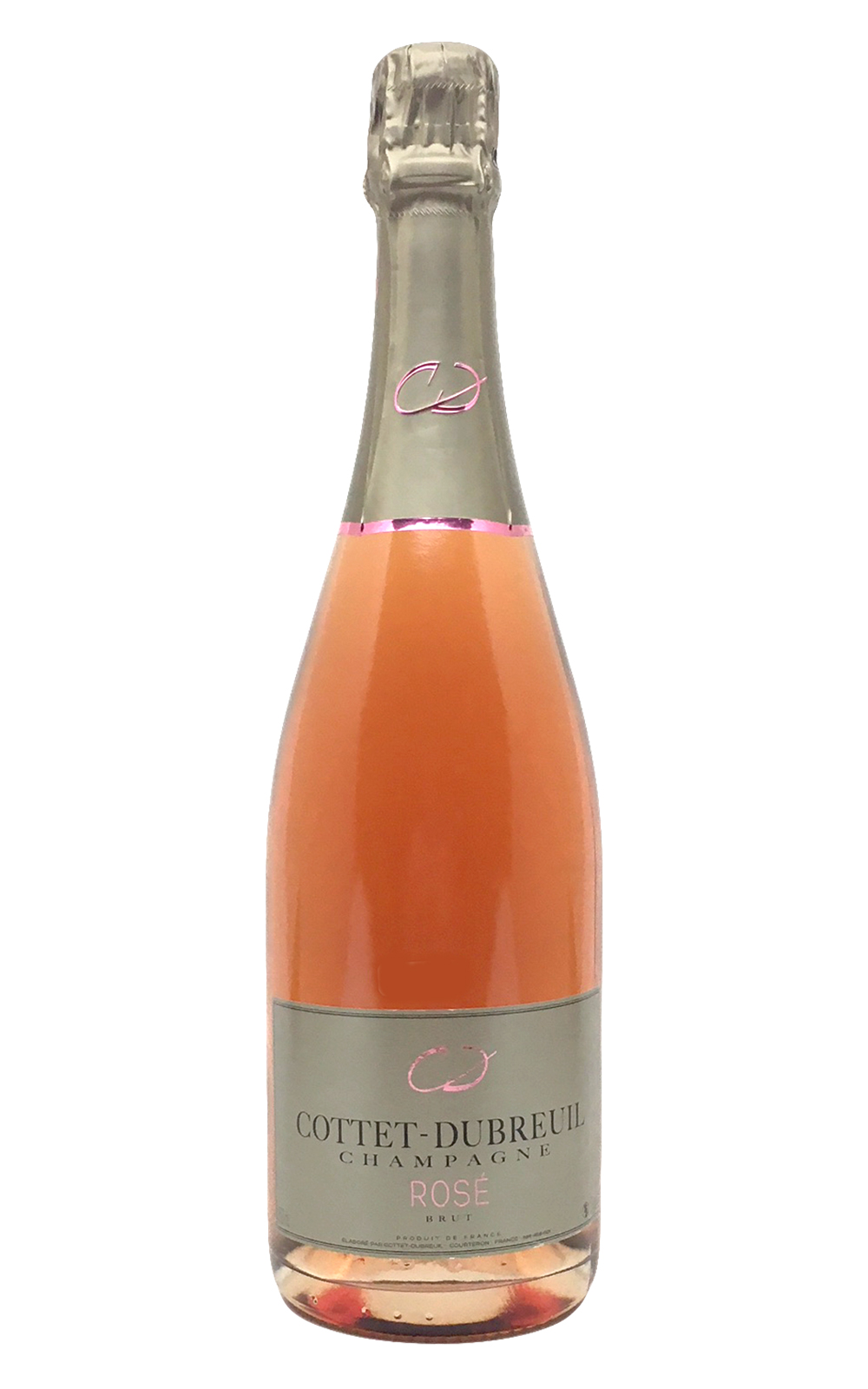 Champagne Cottet Dubreuil Rose Brut NV 蔻特 杜柏依香檳 粉紅不甜香檳