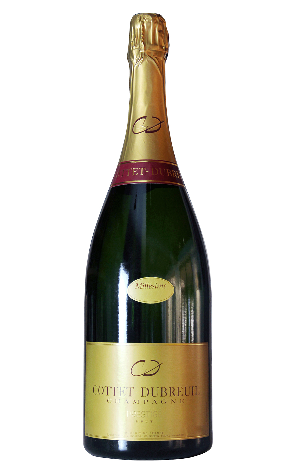Champagne Cottet Dubreuil Prestige Millesime Brut 2014 蔻特 杜柏依香檳 頂級不甜年份香檳