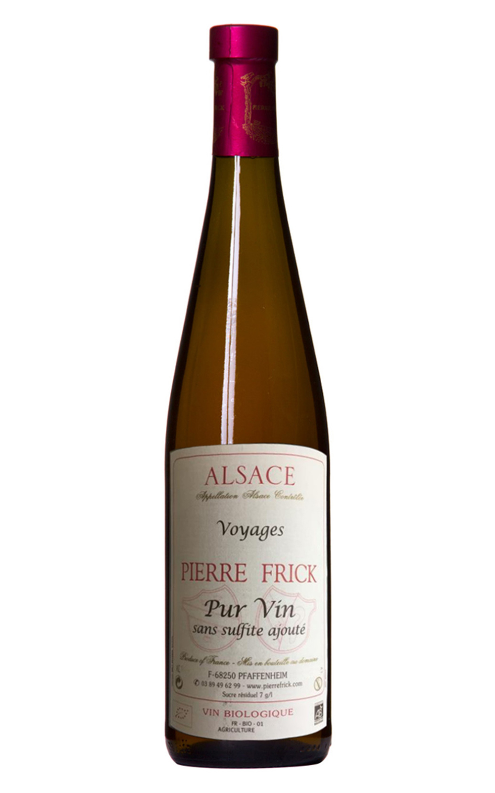 Domaine Pierre Frick Voyages 2021 皮耶 費利克酒莊 遠航 橘酒