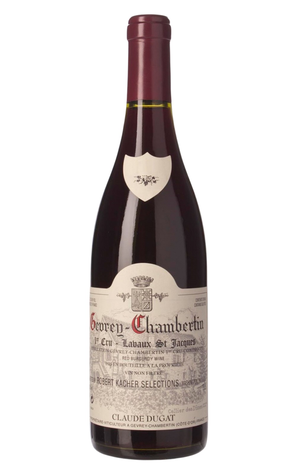 Domaine Claude Dugat Gevrey Chambertin 1er Cru Lavaux St Jacques 2012 克勞杜卡酒莊 哲維瑞香貝丹 拉沃 聖賈克 一級園紅酒