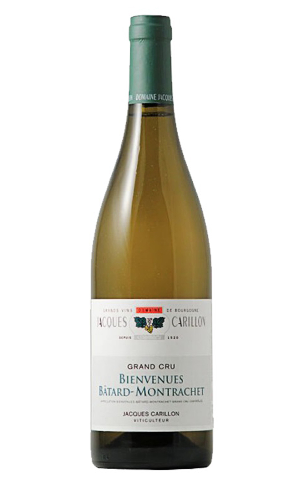 Domaine Jacques Carillon Bienvenues Batard Montrachet Grand Cru 2016 賈克卡里庸酒莊 賓維呂 巴塔 蒙哈謝 特級園白酒