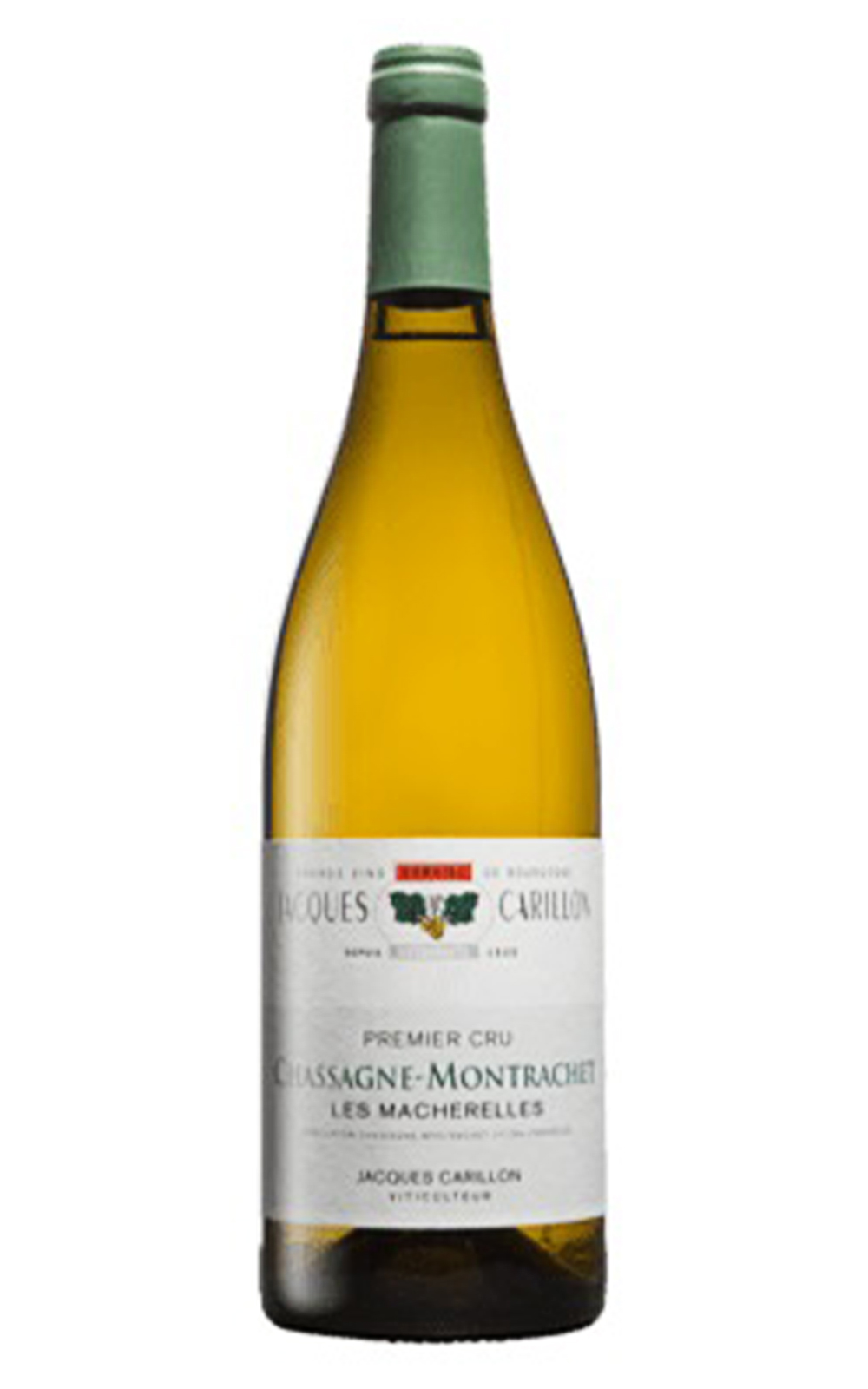 Domaine Jacques Carillon Les Macherelles Chassagne Montrachet 1er Cru 2016 賈克卡里庸酒莊 夏山蒙哈榭 馬歇黑勒 一級園白酒