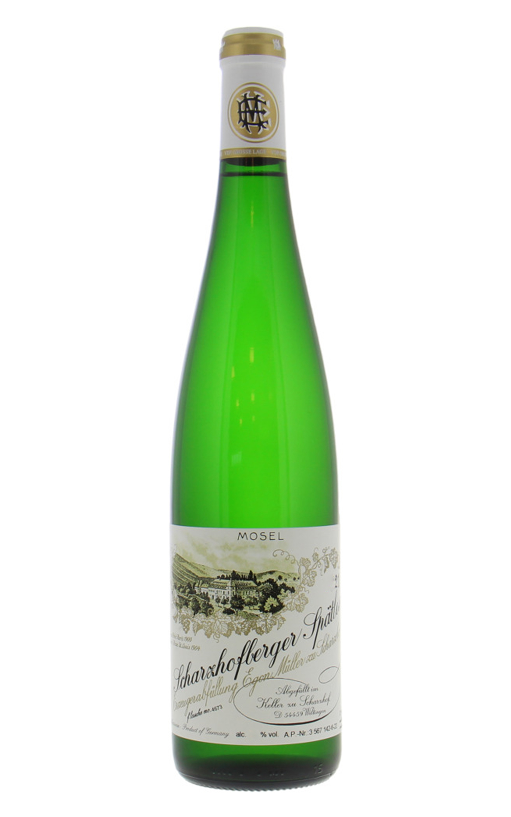 Egon Muller Scharzhofberger Spatlese 2019 依貢米勒酒莊 夏茲霍夫堡 晚摘甜白酒