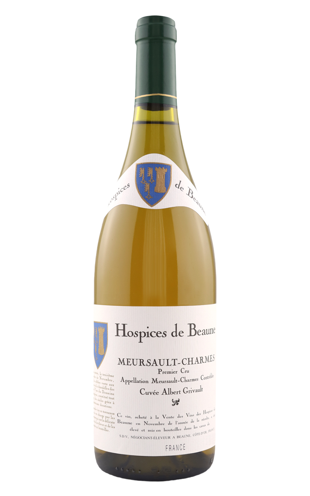 Patriarche Hospices de Beaune Meursault 1er Cru Charmes Cuvee Albert Grivault Blanc 2008 帕堤亞酒莊 伯恩濟貧院 梅索 夏姆 艾伯格禮弗特釀 一級園白酒