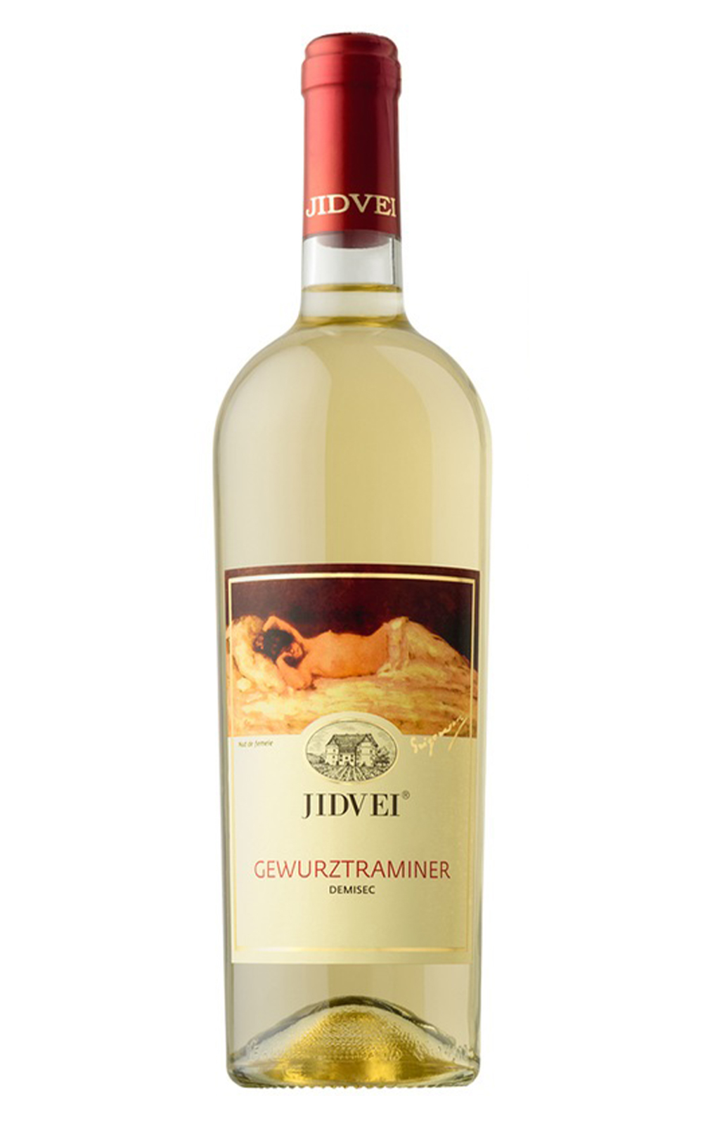 Jidvei Gewurztraminer Grigorescu Medium Dry 2010 佳德維酒莊 名畫系列格烏茲塔明那白酒