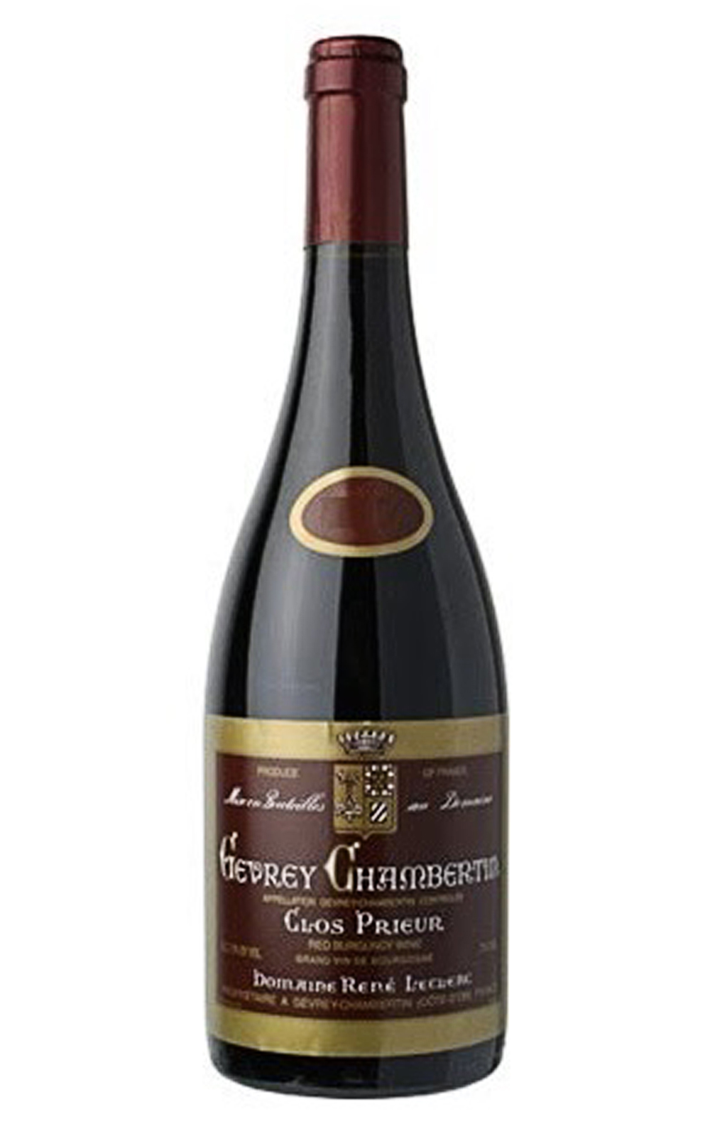 Domaine Rene Leclerc Gevrey Chambertin Clos Prieur 2009 雷內勒克拉爾克酒莊 哲維瑞香貝丹 修院長園 紅酒