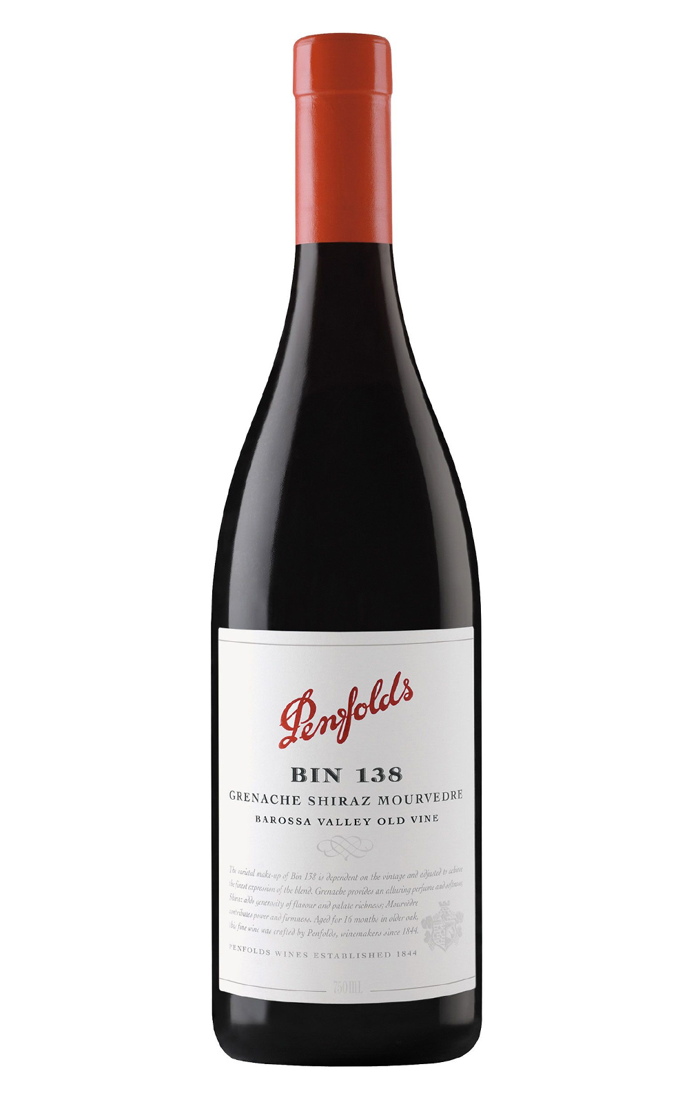 Penfolds Bin 138 Barossa Valley Grenache Shiraz Mataro 2013 奔富酒莊 Bin 138 巴羅沙谷GSM紅酒