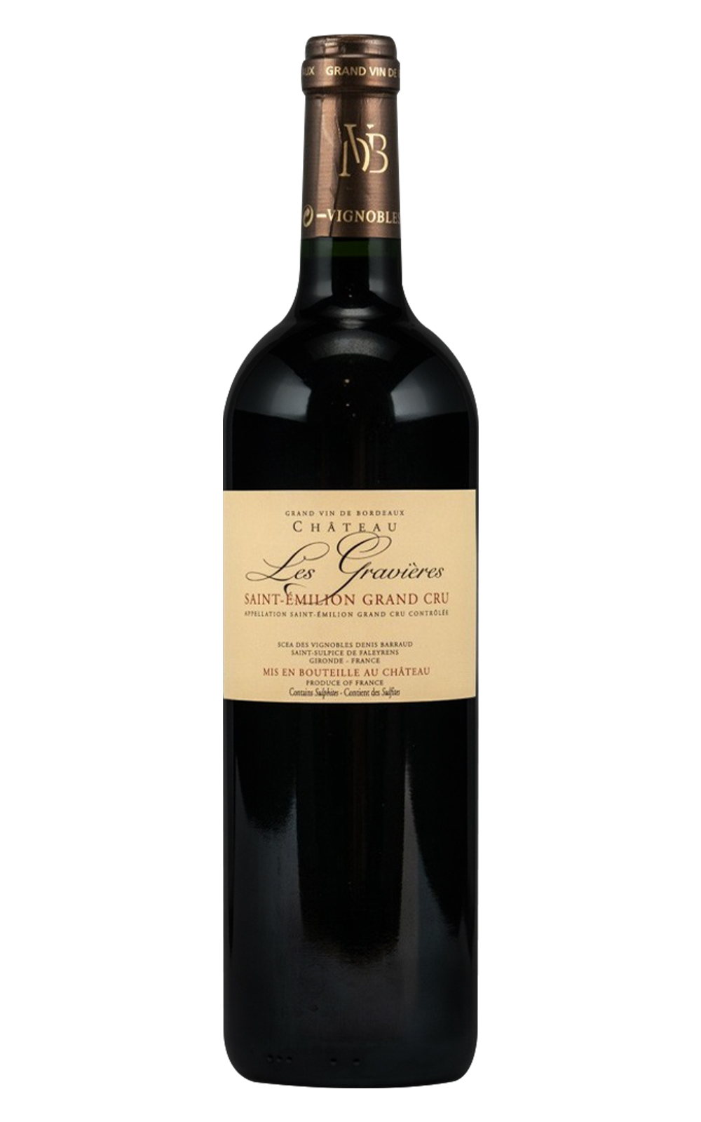 Vignobles Denis Barraud Chateau Les Gravieres 2023 丹尼巴洛酒莊 礫岩堡紅酒
