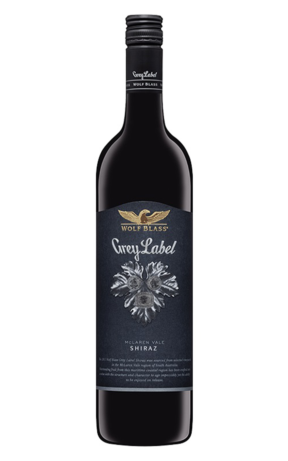 Wolf Blass Grey Label Shiraz 2010 禾富酒廠 灰牌系列 希哈紅酒