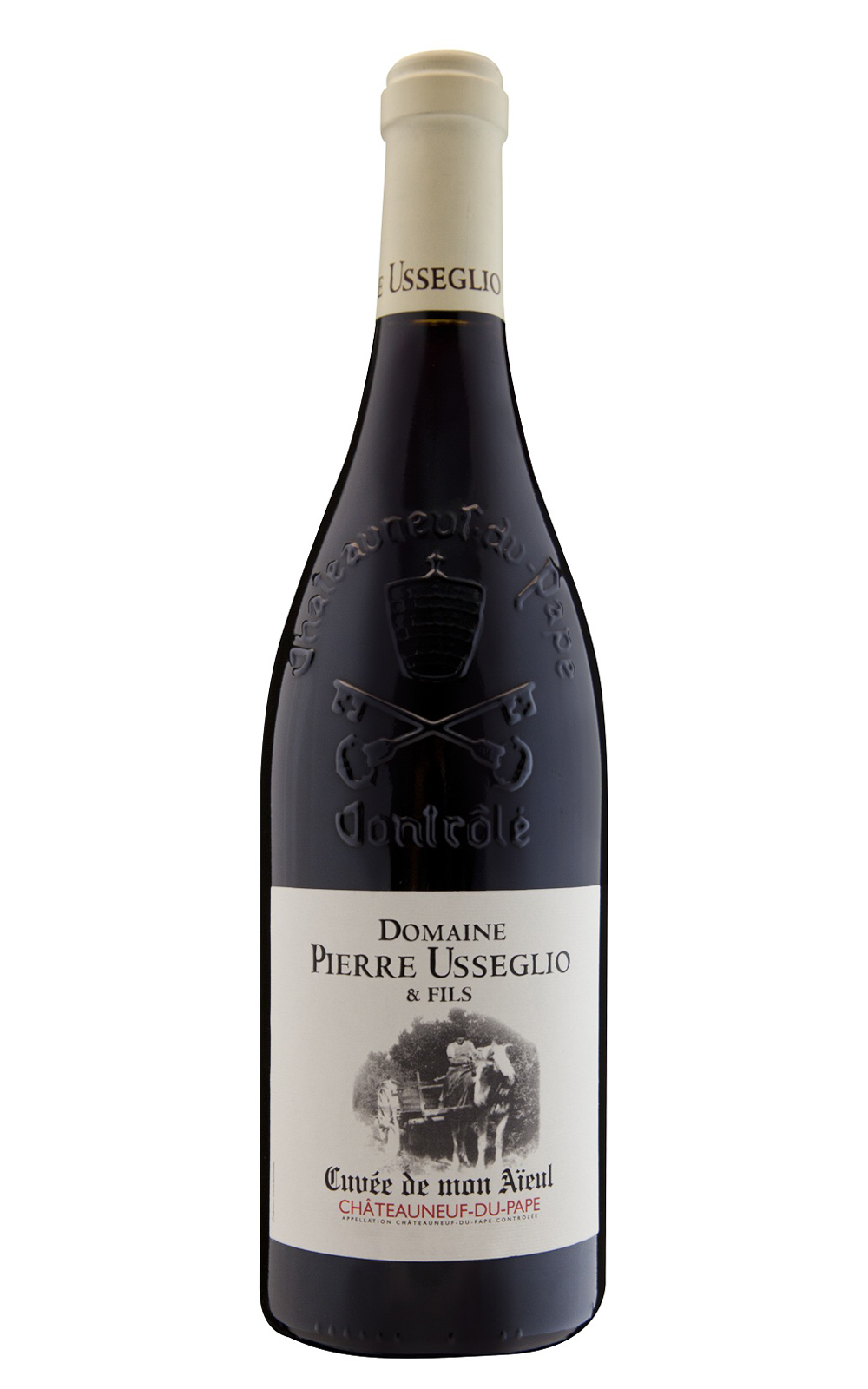Domaine Pierre Usseglio Fils Chateauneuf du Pape Cuvee de Mon Aieul 2015 皮耶 烏塞力歐父子酒莊 我的祖父 教皇新堡紅酒