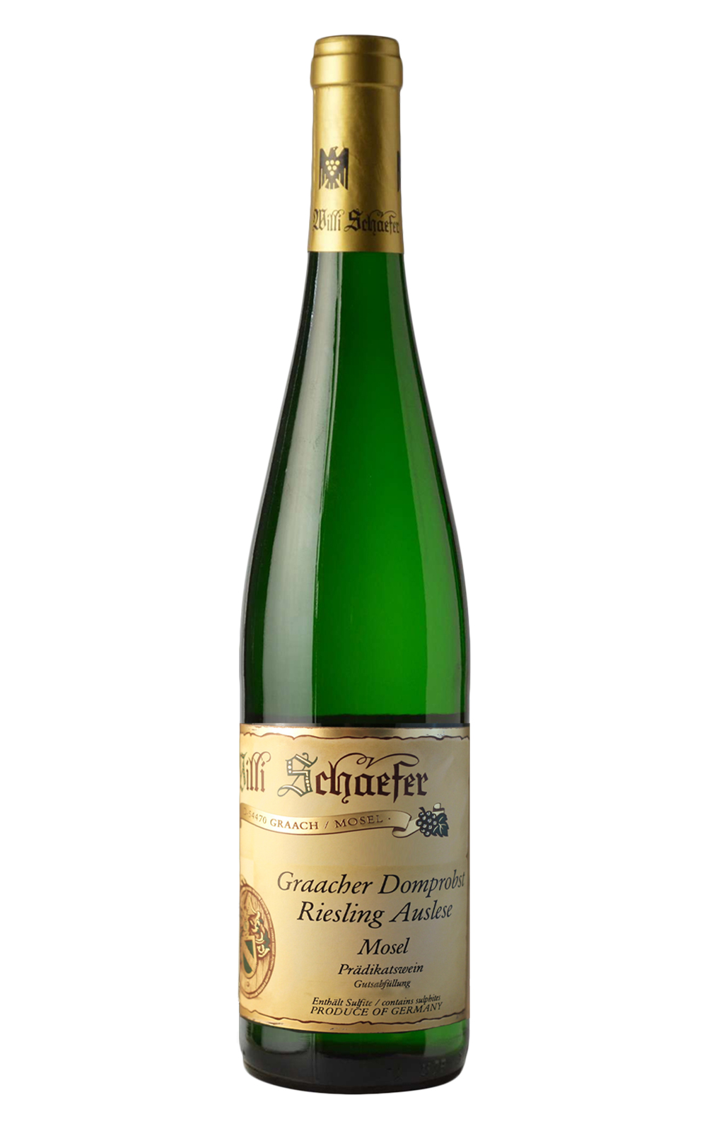 Weingut Willi Schaefer Graacher Domprobst Riesling Auslese A P 10 2010 薛佛酒莊 葛哈赫多普斯特 麗絲玲晚特選摘甜白酒 A P 10