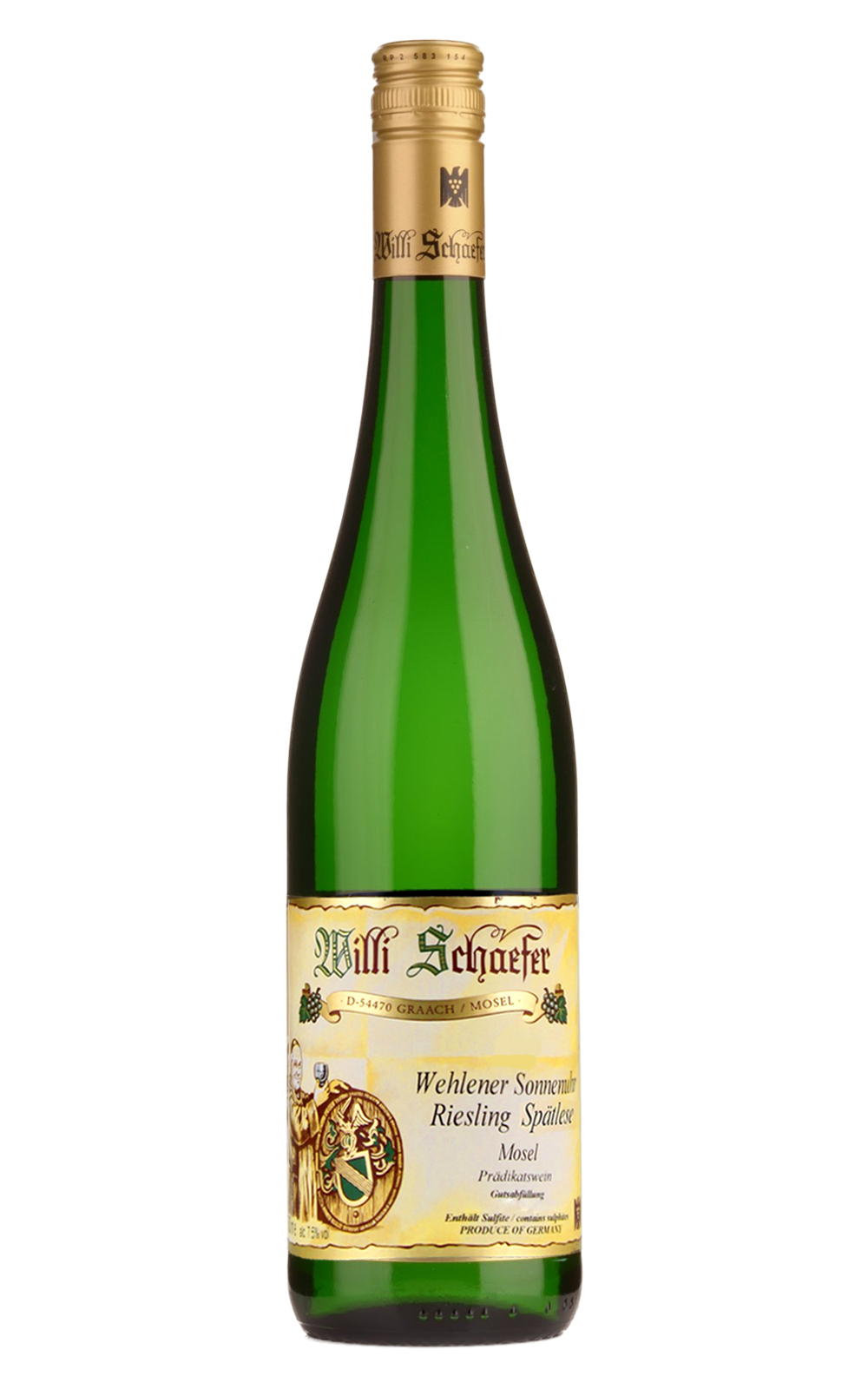 Weingut Willi Schaefer Wehlener Sonnenuhr Riesling Spatlese 2021 薛佛酒莊 衛倫日晷園 麗絲玲晚摘甜白酒
