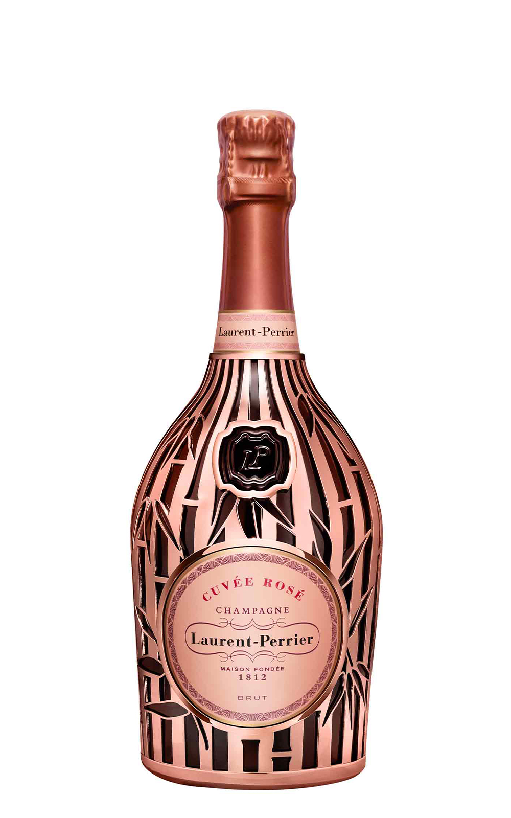 Champagne Laurent Perrier Cuvee Rose Brut Bamboo Limited Edition NV 羅蘭香檳 玫瑰珍釀 粉紅不甜香檳 竹子外衣限定包裝