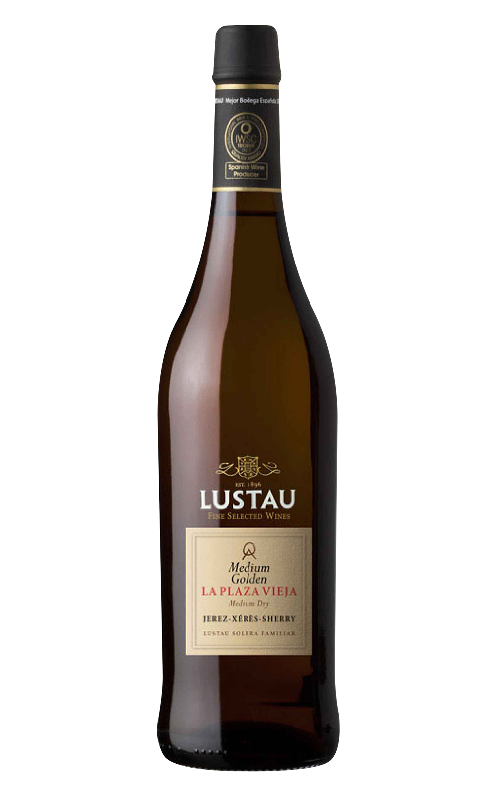 Bodegas Lustau La Plaza Vieja Medium Golden NV 盧世濤雪莉酒莊 古老廣場 阿蒙提亞多雪莉酒