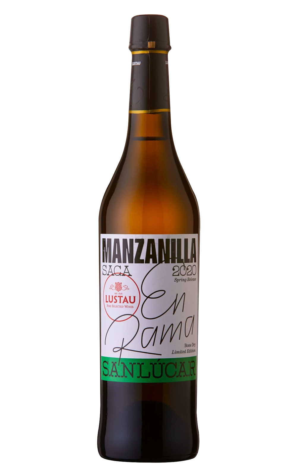 Bodegas Lustau En Rama Manzanilla de Sanlucar NV 盧世濤雪莉酒莊 三城系列 桑盧卡爾 曼薩尼亞雪莉酒