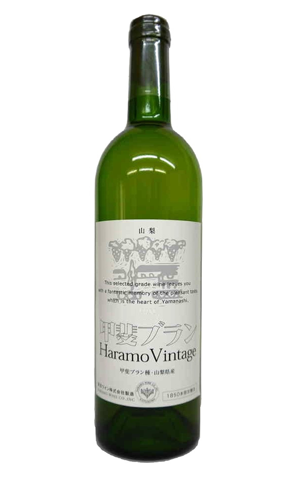 Haramo Haramo Kai Blanc 2011 原茂葡萄酒株式會社 原茂甲斐白葡萄酒