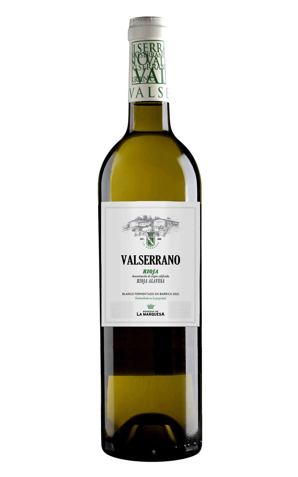 Bodegas de la Marquesa Valserrano Viura Blanco 2021 侯爵夫人酒莊 沙雷諾谷酒莊系列 過桶白酒