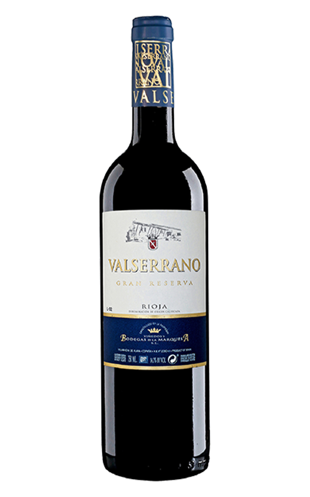 Bodegas de la Marquesa Valserrano Gran Reserva 2015 侯爵夫人酒莊 沙雷諾谷酒莊系列 特選陳年紅酒