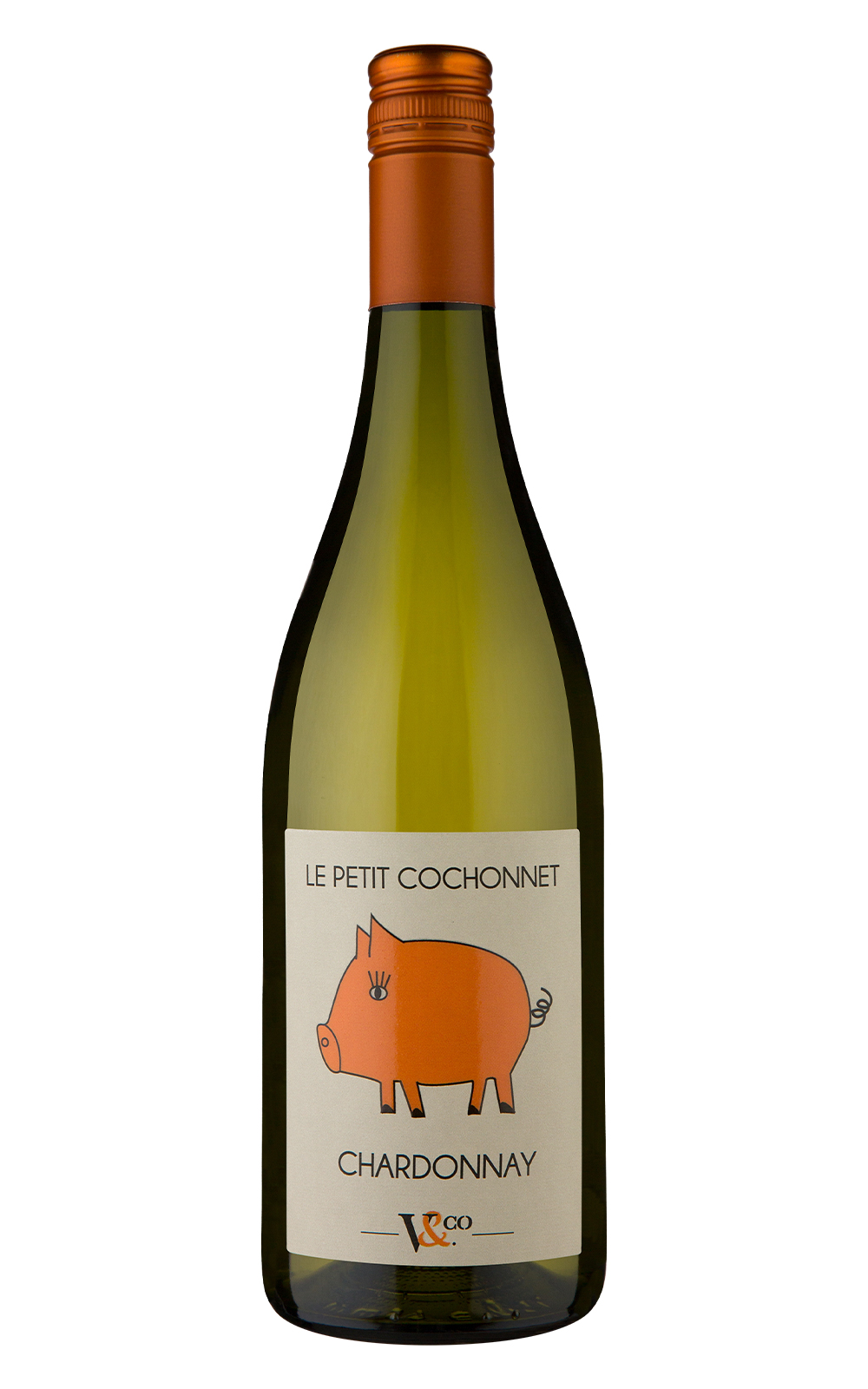 Vignobles Compagnie Le Petit Cochonnet Chardonnay 2014 羅丹尼恩合作社 南法小豬 夏多內白酒