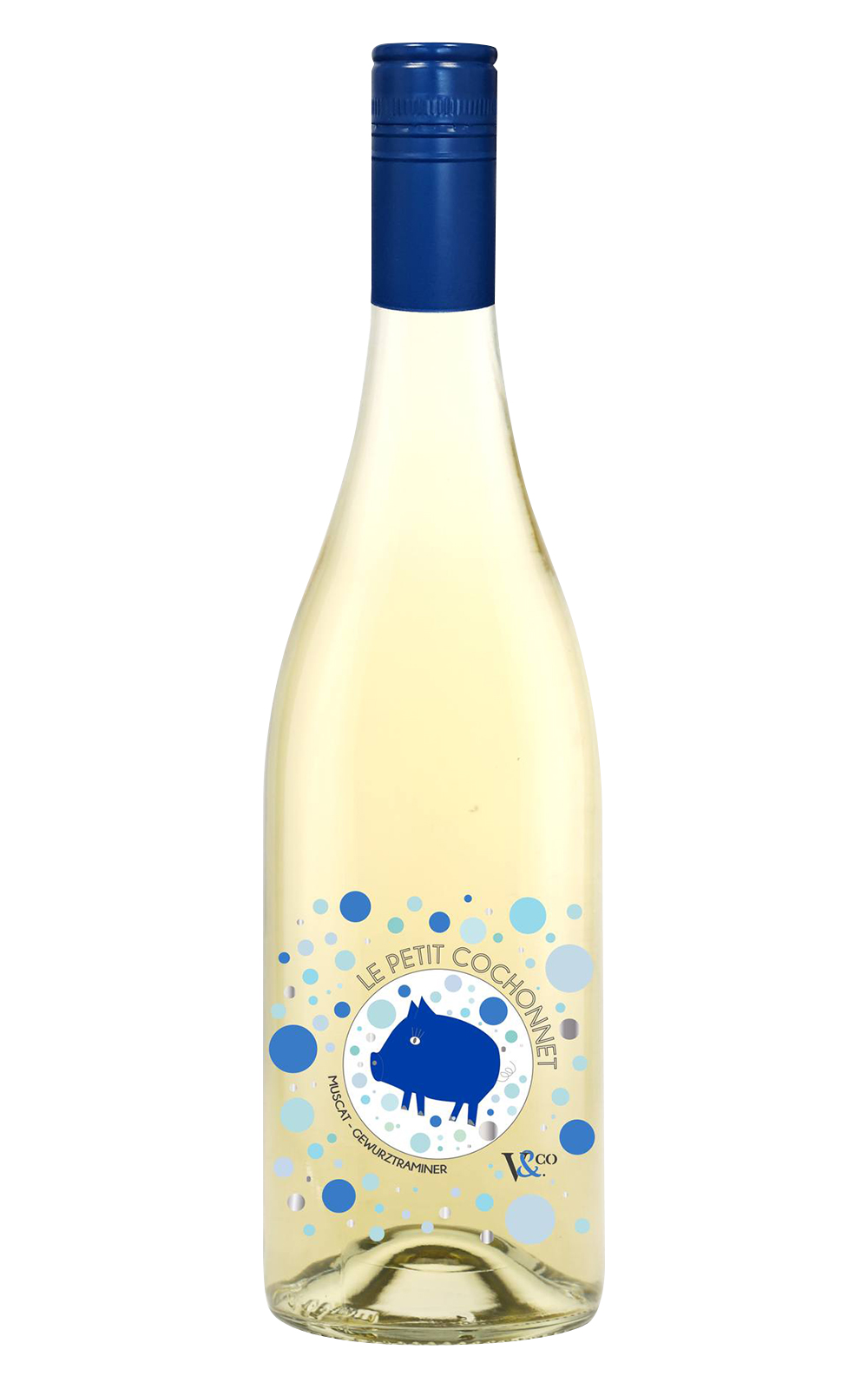 Vignobles Compagnie Le Petit Cochonnet Gewurztraminer Muscat 2022 羅丹尼恩合作社 南法小豬 格烏茲塔明那 蜜思嘉甜白酒