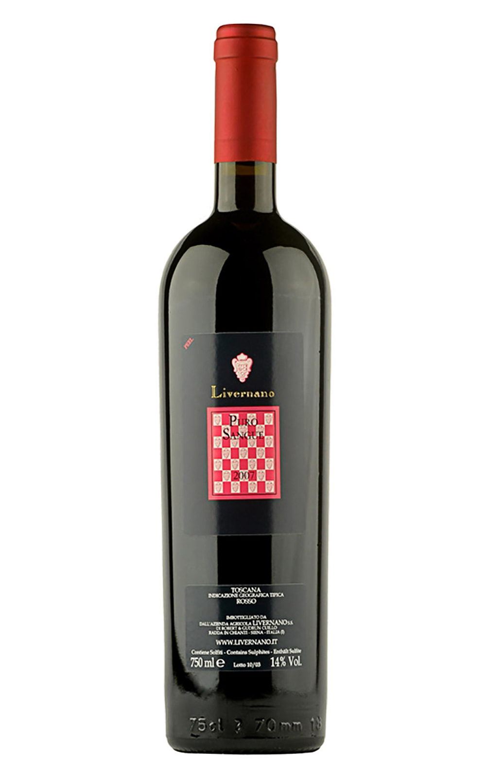 Livernano Puro Sangue I G T 2011 麗維那諾酒莊 山吉歐維榭純釀單一莊園紅酒