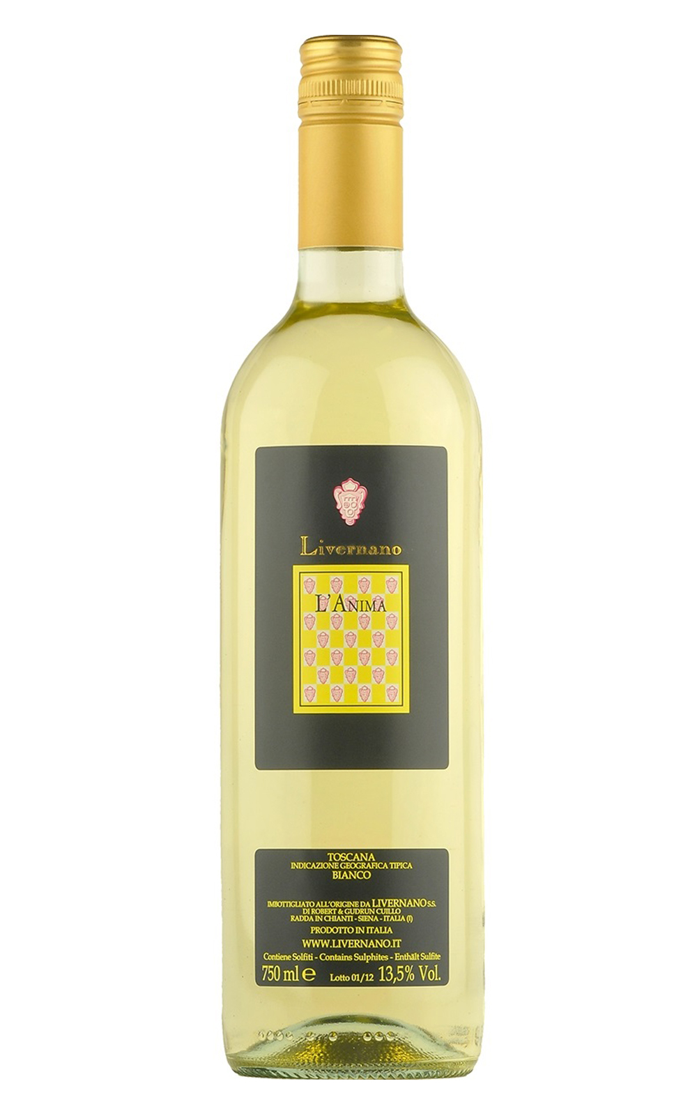Livernano Toscana I G T Bianco L anima 2015 麗維那諾酒莊 靈魂 佳釀白酒