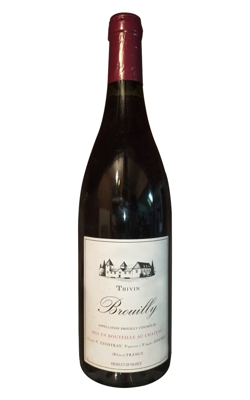Chateau Thivin Brouilly Reverdon 1999 如夢酒莊 雷弗登 布依紅酒