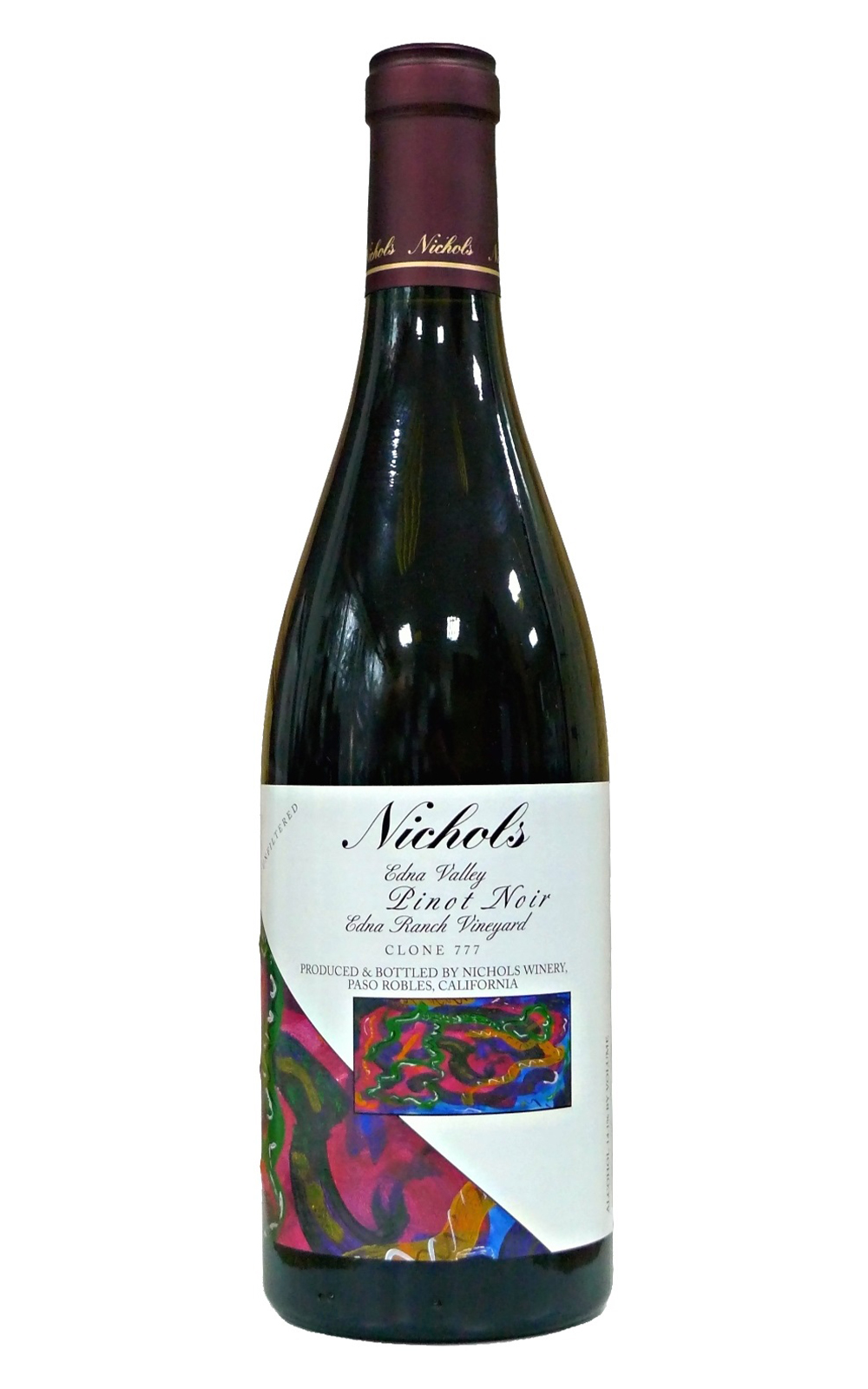 Nichols Winery Pinot Noir Clone 777 Edna Ranch Vineyard 2001 尼可拉斯酒莊 黑皮諾777陳年珍藏紅酒