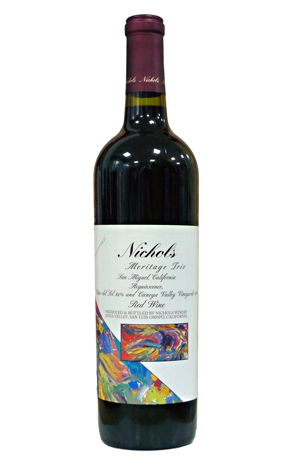 Nichols Winery Meritage Trio 2000 尼可拉斯酒莊 陳年波爾多混釀Meritage珍藏紅酒