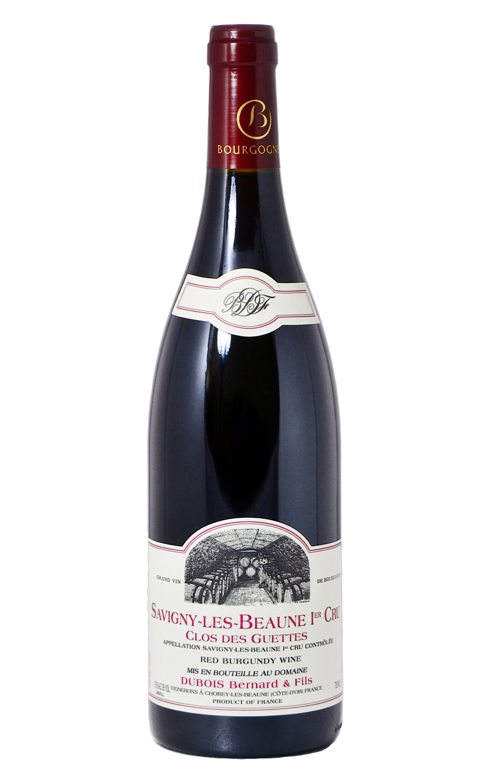 Domaine Bernard Dubois Fils Savigny les Beaune 1er Cru Clos des Guettes Rouge 2013 杜伯斯博納德酒莊 薩維尼伯恩 蓋特園 一級園紅酒