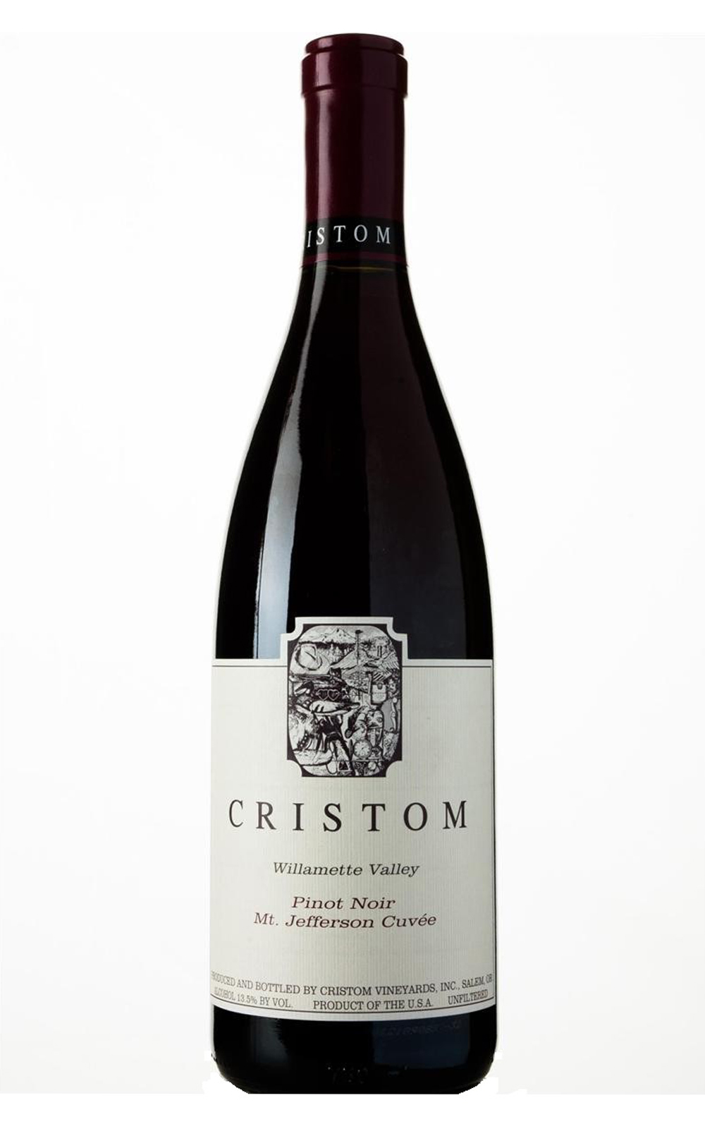 Cristom Vineyards Mt Jefferson Cuvee Pinot Noir 2012 克禮頓酒莊 傑弗森 黑皮諾精釀紅酒