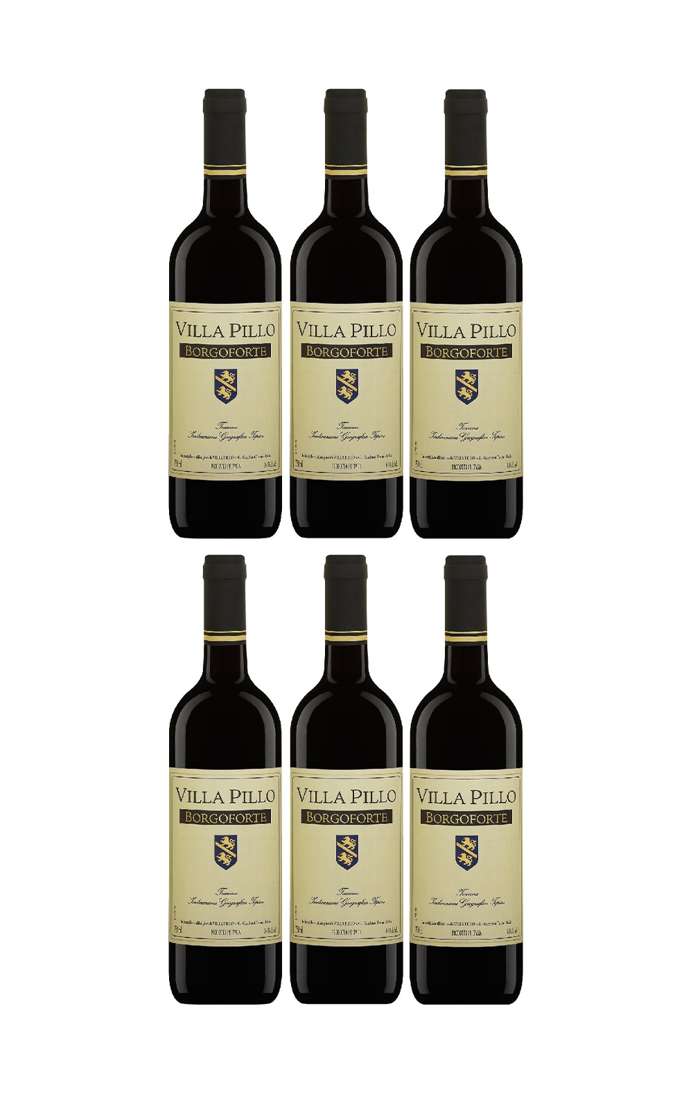 Villa Pillo Borgoforte 6瓶組 2014 維拉皮羅酒莊 Borgoforte 6瓶組