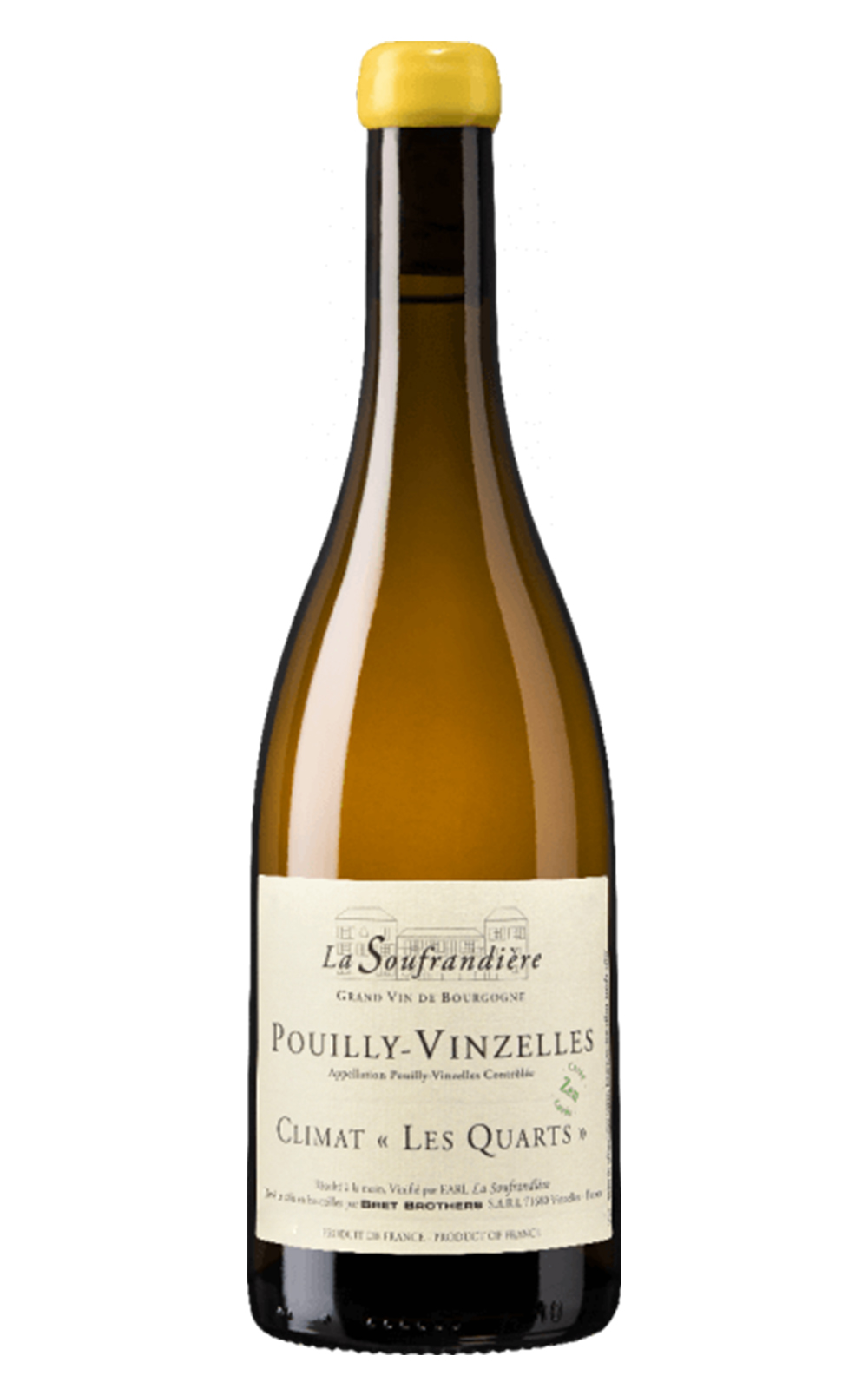 Bret Brothers La Soufrandiere Pouilly Vinzelles Les Quarts Cuvee Zen 2021 布瑞特兄弟酒莊 普依凡列爾 卡爾 Zen 特釀 白酒
