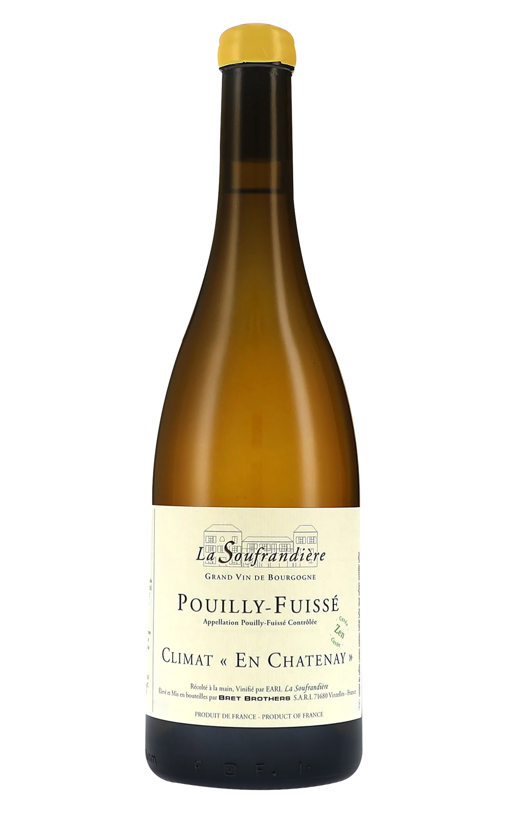 Bret Brothers La Soufrandiere Pouilly Fuisse En Chatenay Cuvee Zen 2021 布瑞特兄弟酒莊 普依富塞 查特內 Zen 特釀 白酒