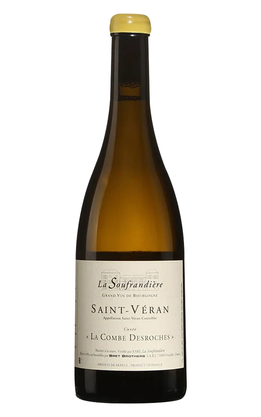 Bret Brothers La Soufrandiere Saint Veran Cuvee La Combe des Roches 2021 布瑞特兄弟酒莊 聖維宏 玫瑰谷特釀 白酒