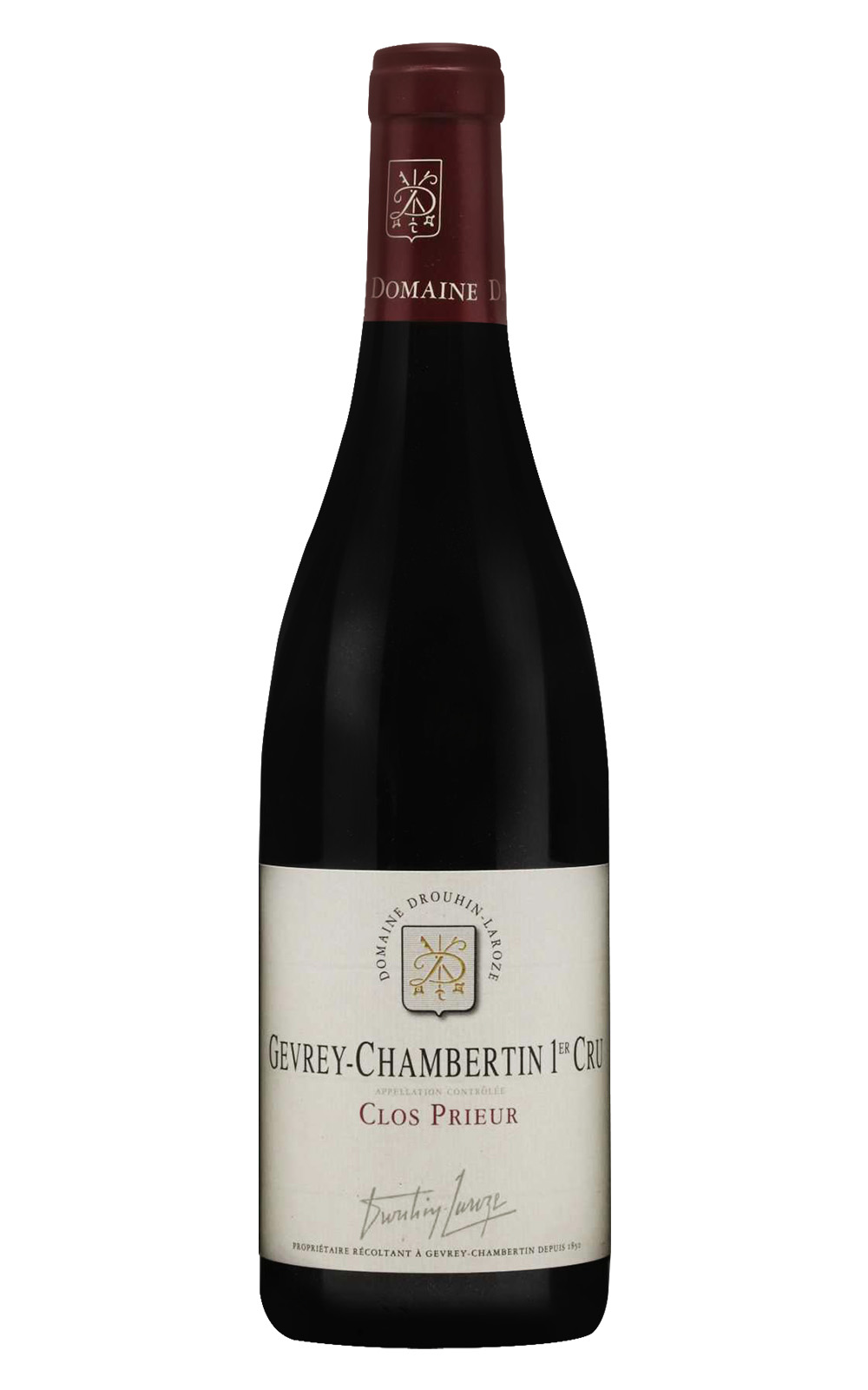 Domaine Drouhin Laroze Gevrey Chambertin 1er Cru Clos Prieur 2020 杜亨 拉侯酒莊 哲維瑞香貝丹 修院長園 一級園紅酒