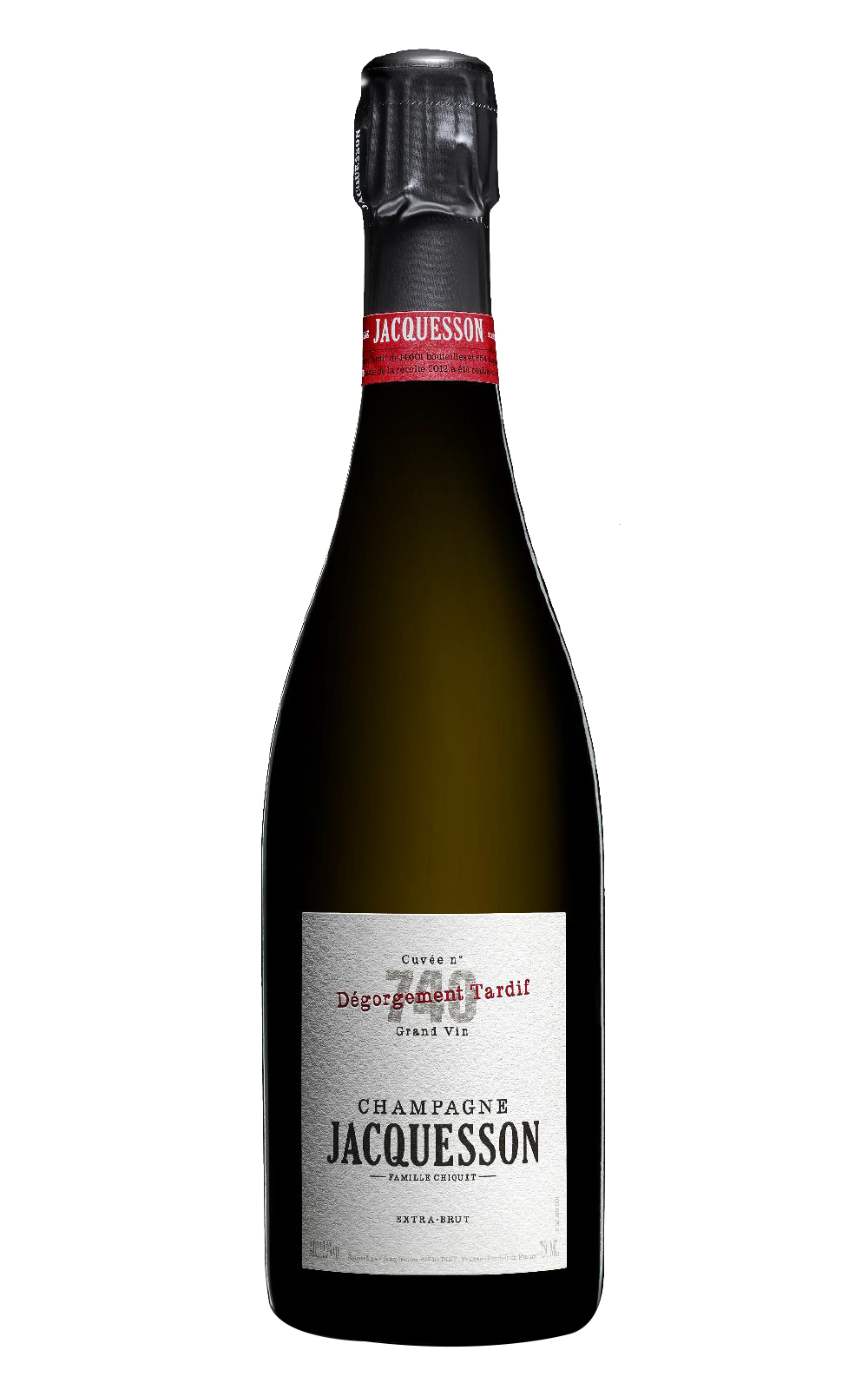 Champagne Jacquesson Cuvée 740 Dégorgement Tardif Extra Brut NV 賈克松香檳 740 延遲除渣 不甜無年份香檳