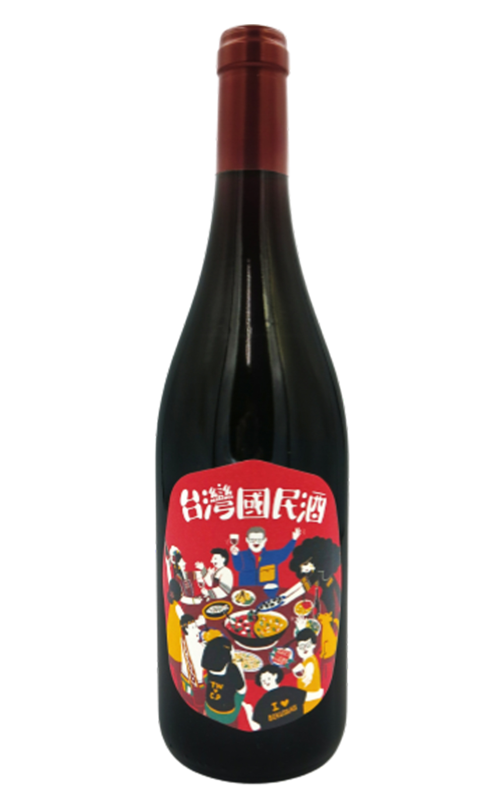Christophe Pacalet 台灣國民酒 紅酒 2021 釀酒人酒莊 台灣國民酒 紅酒