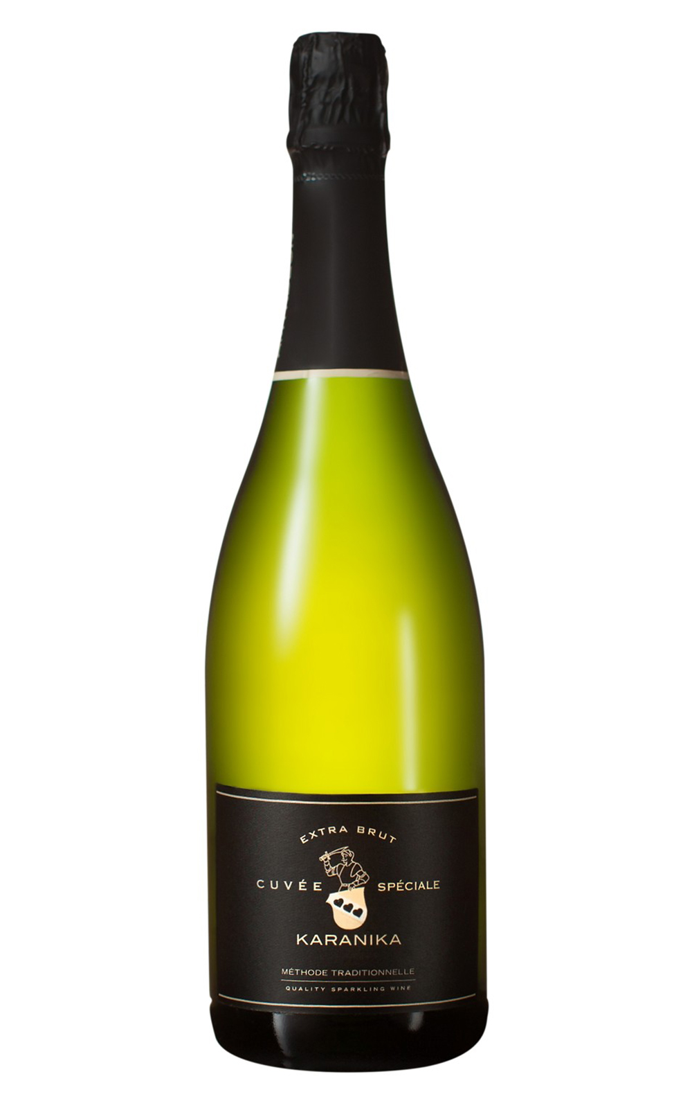 Domaine Karanika Cuvee Speciale Brut NV 卡菈尼卡莊園 黑標 黑中白不甜氣泡酒