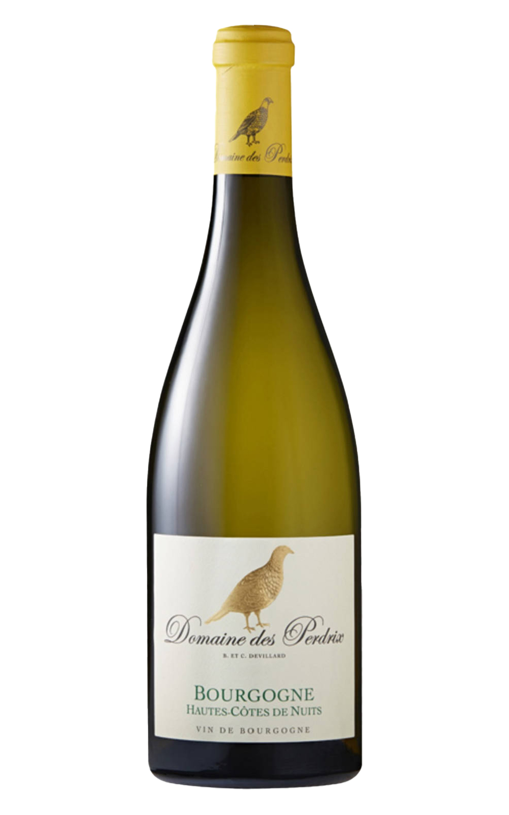 Domaines Devillard Domaine des Perdrix Bourgogne Hautes Cotes de Nuits Blanc 2019 德維拉酒莊 鷓鴣莊園 布根地上夜丘白酒
