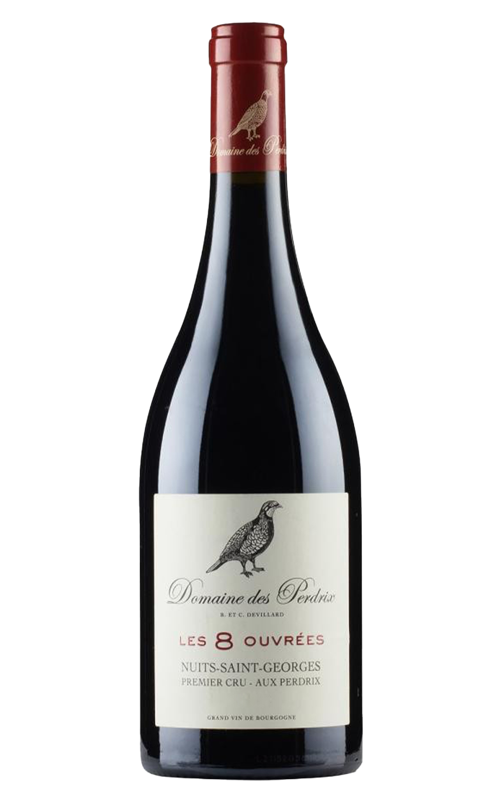 Domaines Devillard Domaine des Perdrix Nuits Saint Georges 1er Cru Aux Perdrix Cuvee Les 8 Ouvrees 2019 德維拉酒莊 鷓鴣莊園 夜聖喬治 鷓鴣八號傑作 一級園紅酒