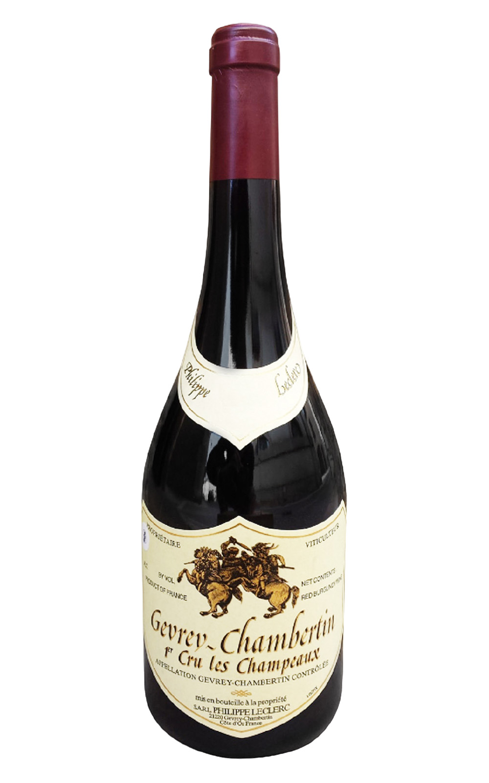Philippe Leclerc Gevrey Chambertin 1er Cru Les Champeaux 2019 菲利勒克萊酒莊 哲維瑞香貝丹 香普 一級園紅酒