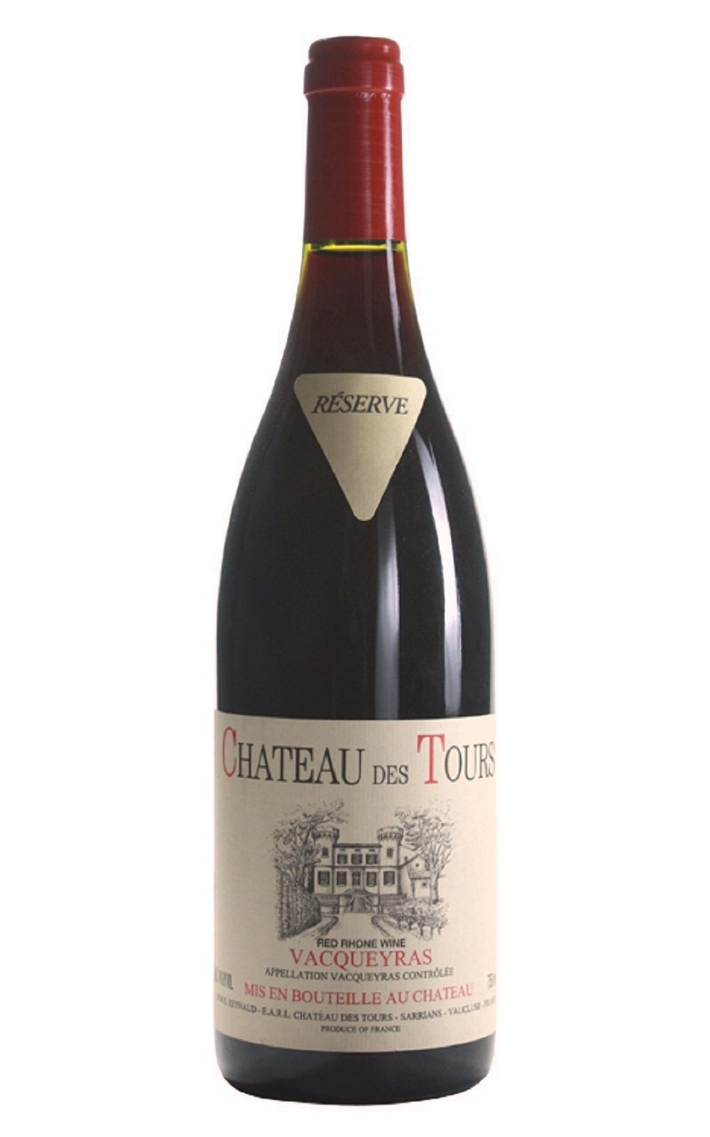 Chateau Rayas Chateau des Tours Vacqueyras Réservé 2011 海雅堡 圖爾堡 瓦給雅斯紅酒